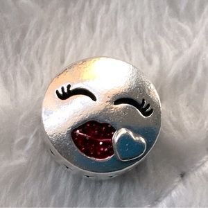 Pandora Sterling Blow Kiss Charm